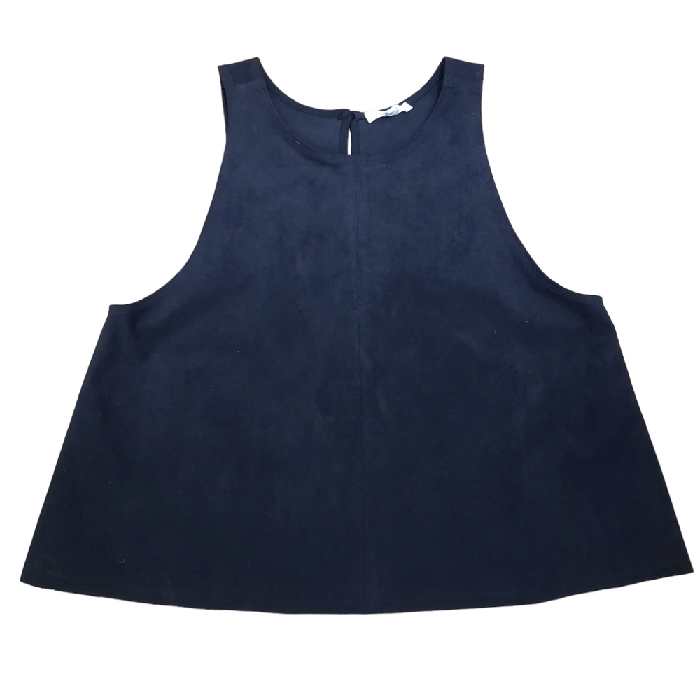 Aritzia Wilfred Faux Suede Top